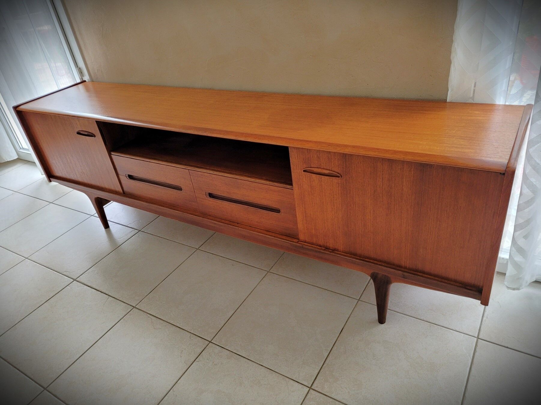 Scandinavian design in teak