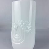 Thomas vintage porcelain white vase 1970