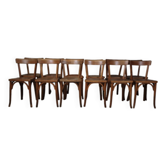 12 chaises bistrot Baumann