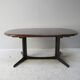 1960’s mid century danish rosewood large dining table by edvard valentinsen