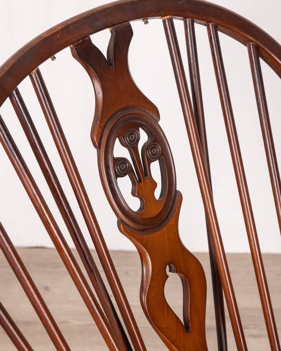 VINTAGE ROCKING CHAIR 50'S MOD. 316 DESIGN LUCIAN ERCOLANI FOR ERCOL
