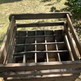 Wooden bottle locker