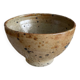 Pyrite stoneware bowl