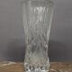 Grand vase en cristal taillé Cristal d'Arques 1950