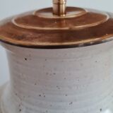 Circa stoneware lamp 50s