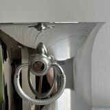 Seau à champagne vintage en métal brillant