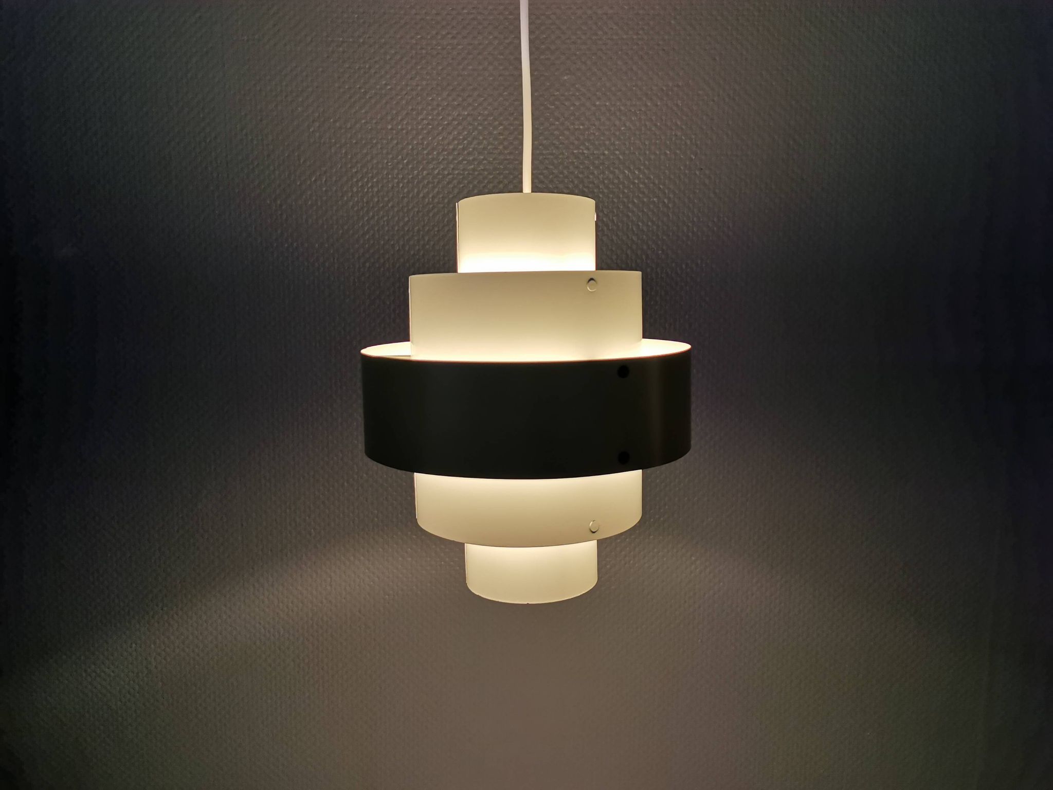 Hanging lamp from the early 1960s, designed by Flemming Brylle & Preben Jacobsen