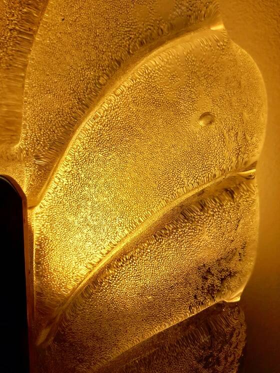 Karl Fagerlung leaf wall light 1970