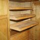 Victorian Wardrobe in Ash with Integrated Chest of Drawers