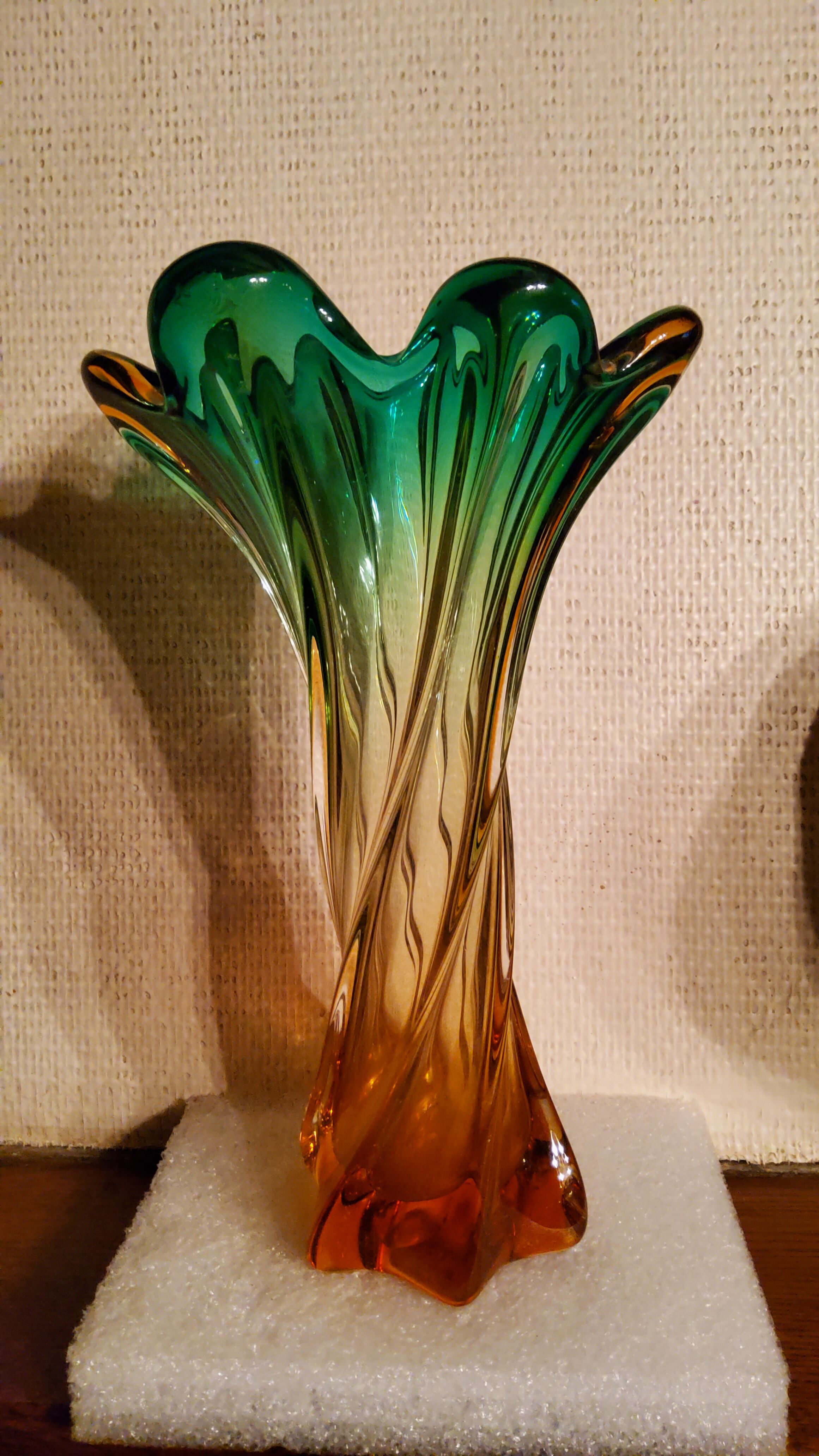 Murano glass vase from the 50s