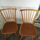 Set of 6 vintage chairs with mismatched bars