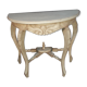 Painted wooden console