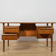 Mid-Century Teak Desk by Gunnar Nielsen Tibergaard, Denmark, 1960s