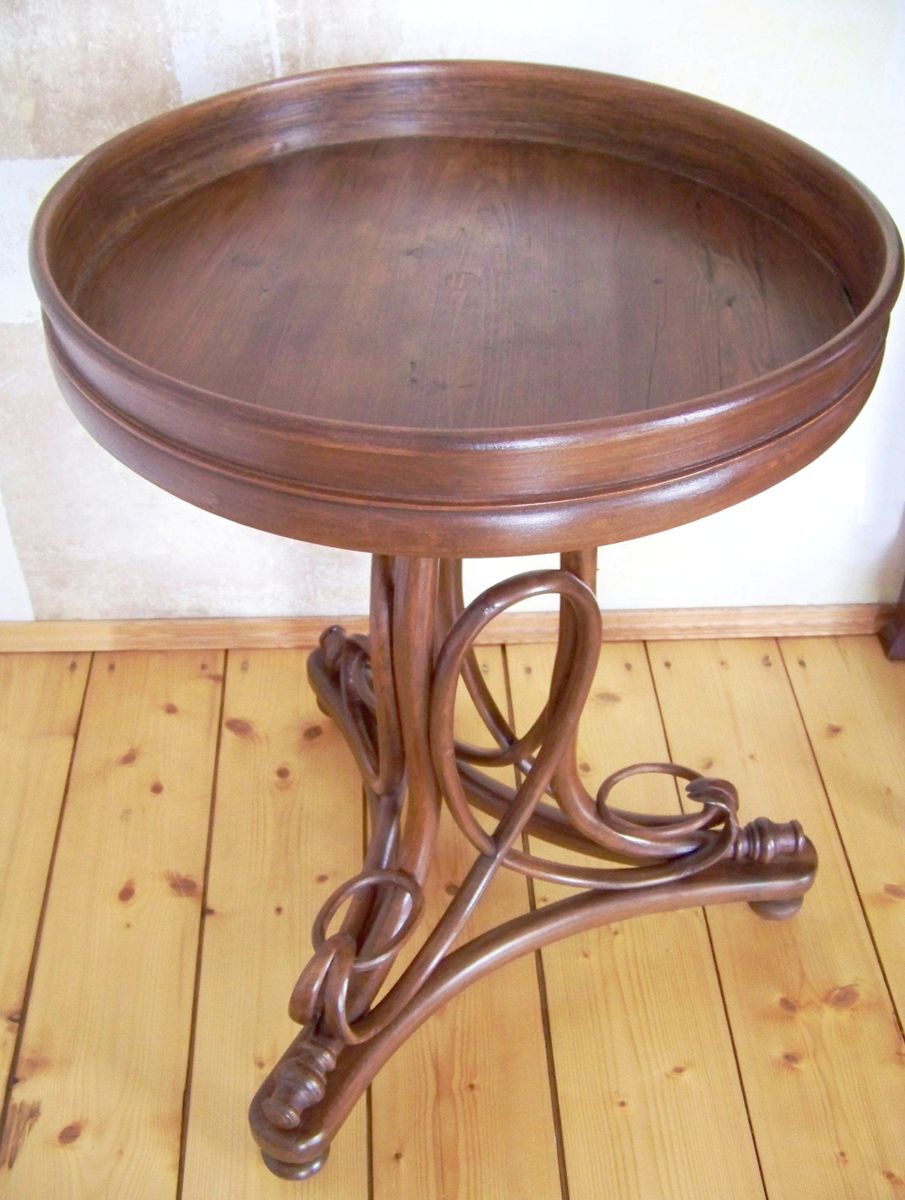 Table model 1001 antique flower by J & J Kohn 1880 s