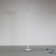 White minimalist Floor lamp , Italy, 1980