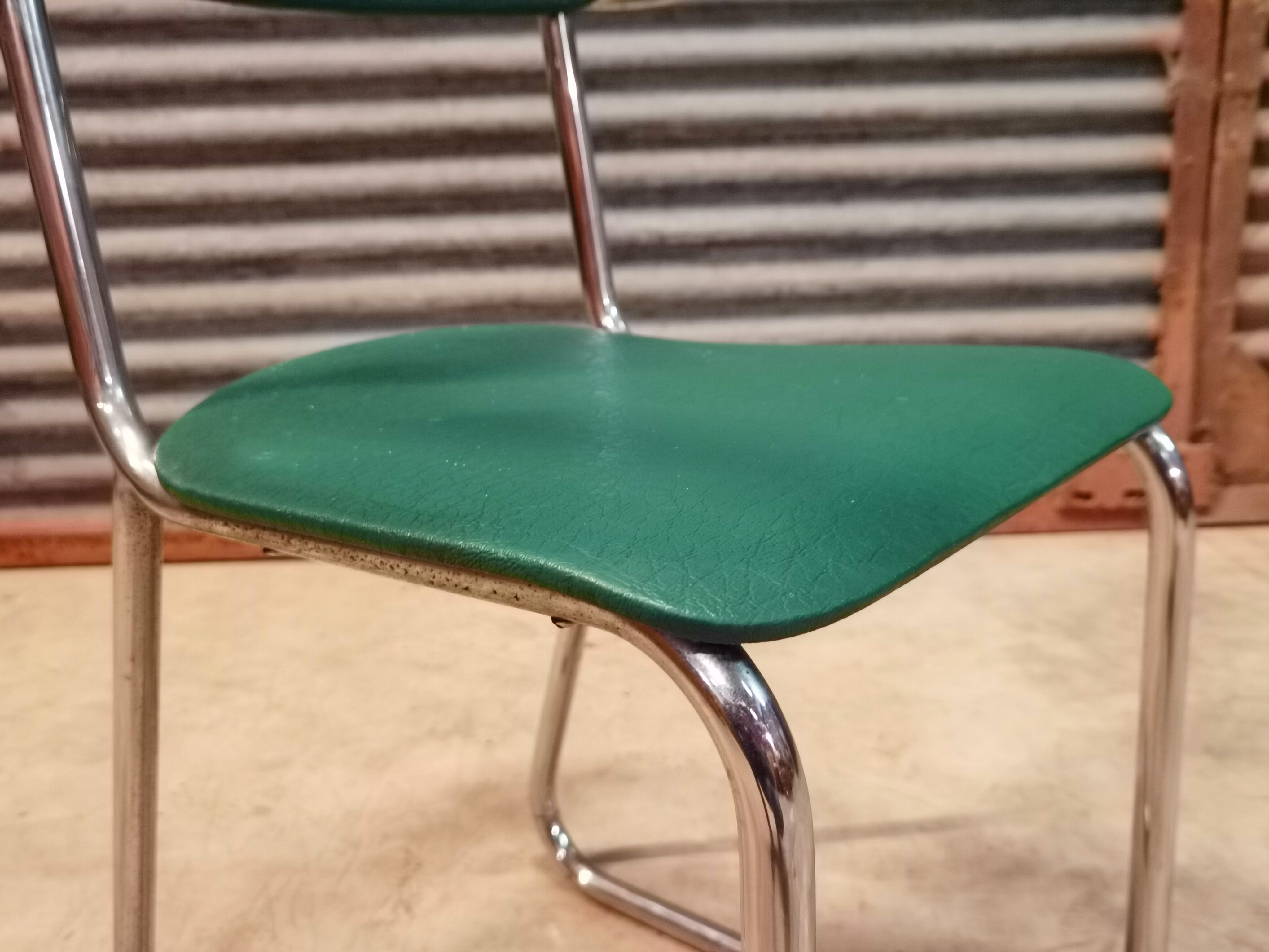 Vintage Gispen bauhaus chair