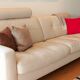 Canapé cuir 3/4 places + fauteuil – très bon état – valeur 3 261euros