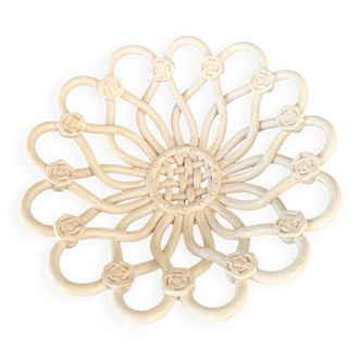 Corbeille à fruits, céramique années 50
