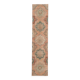 3x12 Soft Wool Pale Red Turkish Vintage Runner Rug