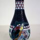 Art Deco ceramic vase with bird decoration by Amphora, 1920