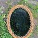 Rattan mirror Italy design