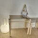 Beige Metal Nesting Tables Yves Boutboul 1970s