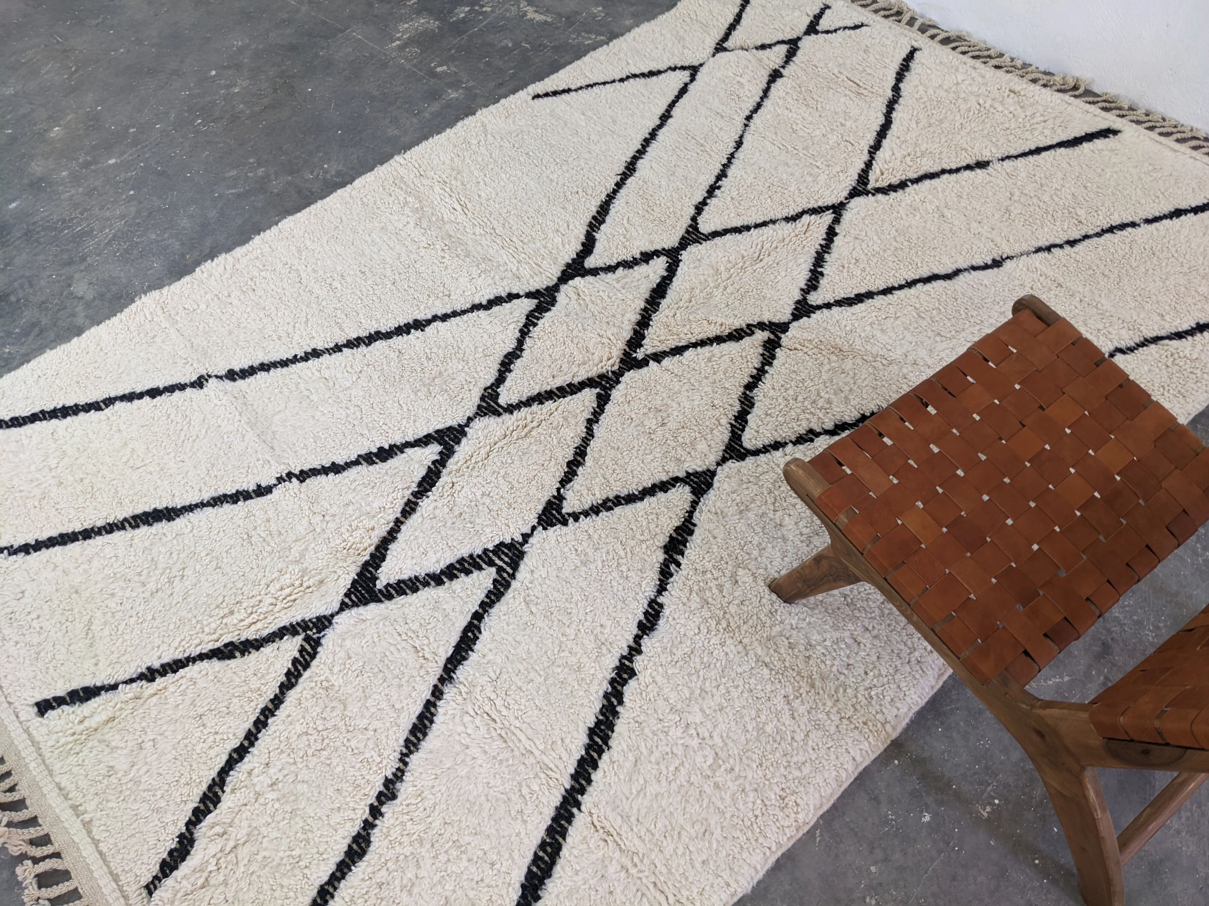 Grand tapis Beni Ouarain, 300 x 200 cm