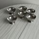 Lot de 6 coupelles à glace en inox