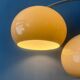 Dijkstra Mid-Century double arc mushroom floor lamp