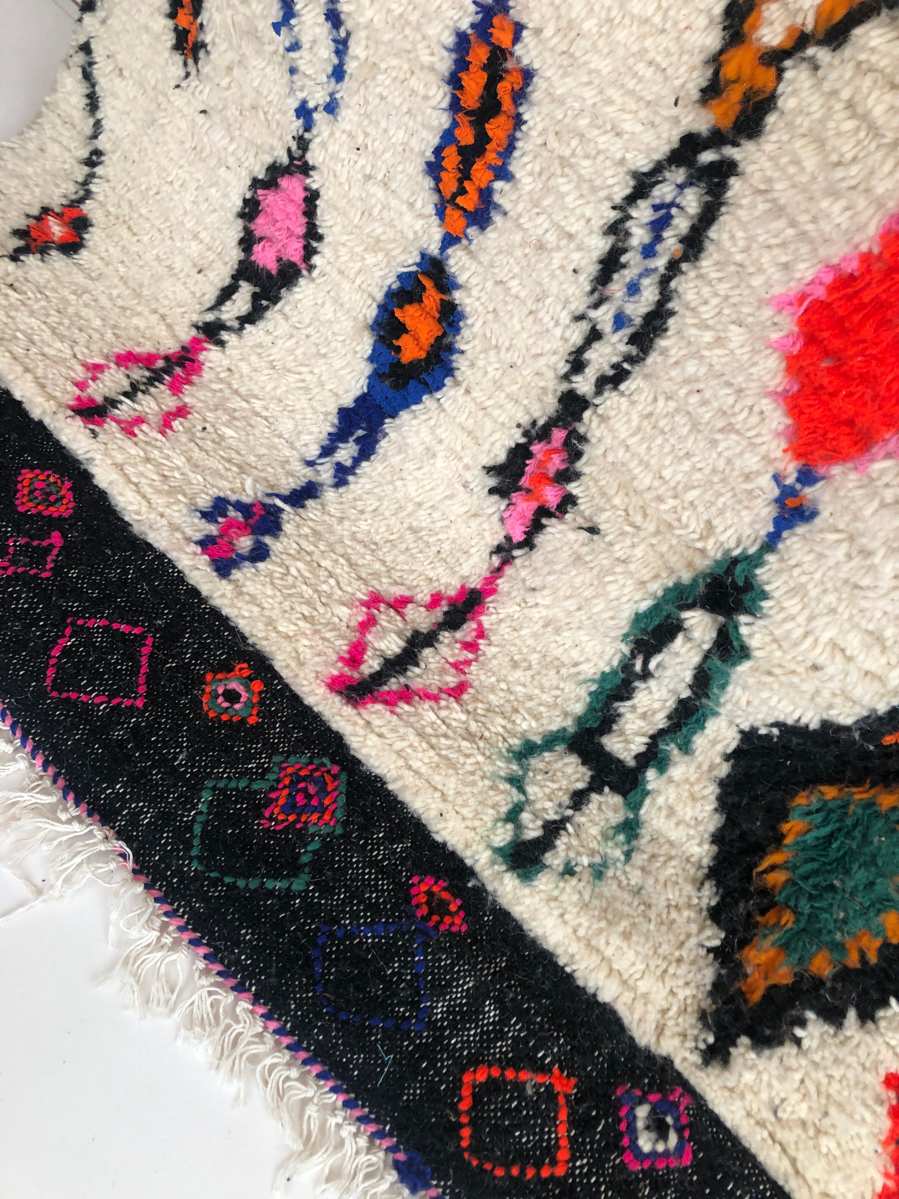 Moroccan berber carpet azilal 286x203cm