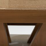 Natural rope block chair