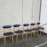 6 Baumann chairs