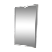 large art-deco mirror