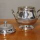 Silver metal coffee set - christofle - gallia collection