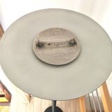 Art Deco lamp designed by Lucien Gau, Bugatti model