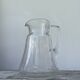 Art Deco glass pitcher