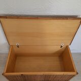 Bamboo chest, vintage wicker Dal Vera