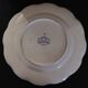 Sarreguemines earthenware plate with Marine decor late 19th century early 20th century