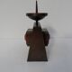 Bougeoir vintage en bronze 1960