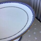 Antique compote dish on foot Limoges A. Lanternier & Co - early 20th century