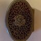 Silver metal jewellery box