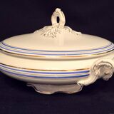 Vegetable dish or soup tureen in Onnaing earthenware A524