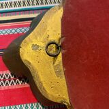 Mirror golden shell Louis XV 1960