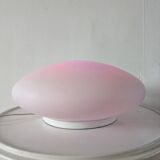 White opaline pebble lamp dlg Joseph André Motte