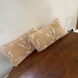 2 cushions in bohemian style