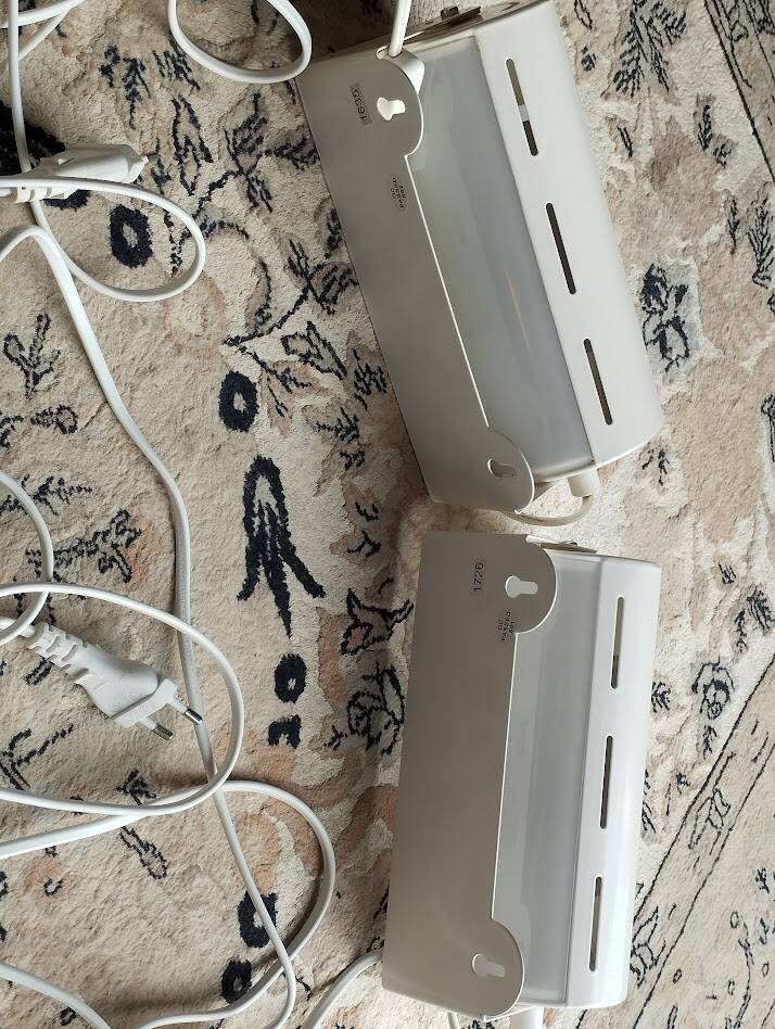 Duo d’appliques SMYG – IKEA Modèle Typ V1013 – design années 2000 – écru