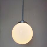 Pair suspensions ball opaline art deco