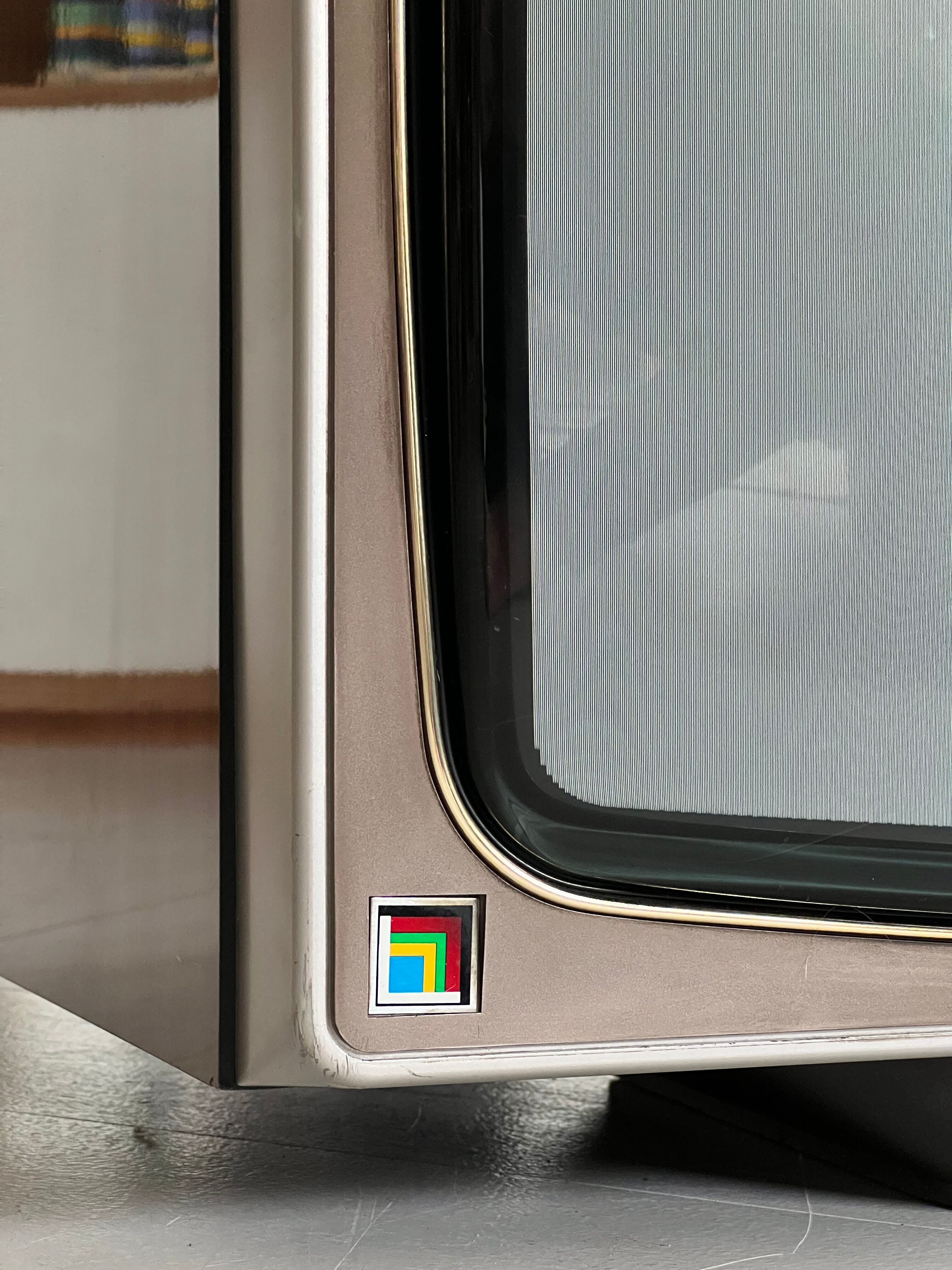 Vintage color tv 70, ITT Oceanic