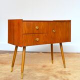 Console, bedside feet compass vintage 1950s