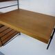Swedish Ash and Metal Wall Unit by Kajsa & Nils Nisse Strinning for String, 1950s, Set of 9